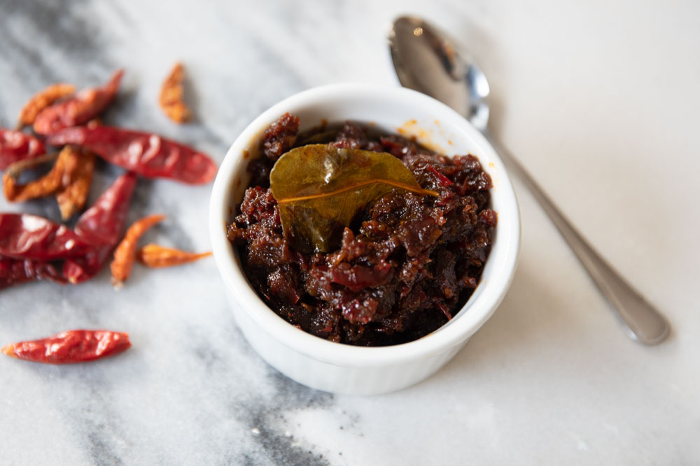 Indonesian sambal badjak