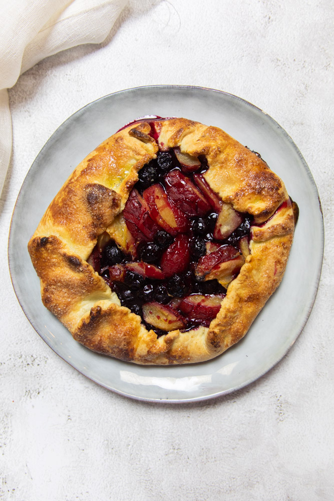 Nectarine and Blueberry Galette Recipe - NYT Cooking