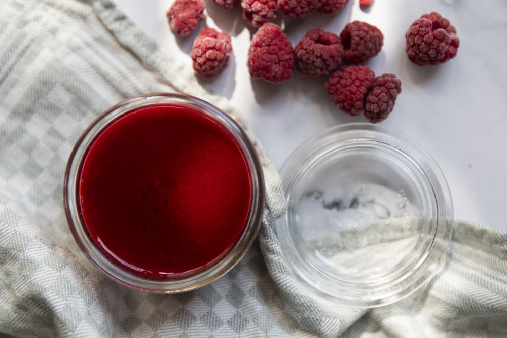 Easy 3 Ingredient Raspberry Coulis
