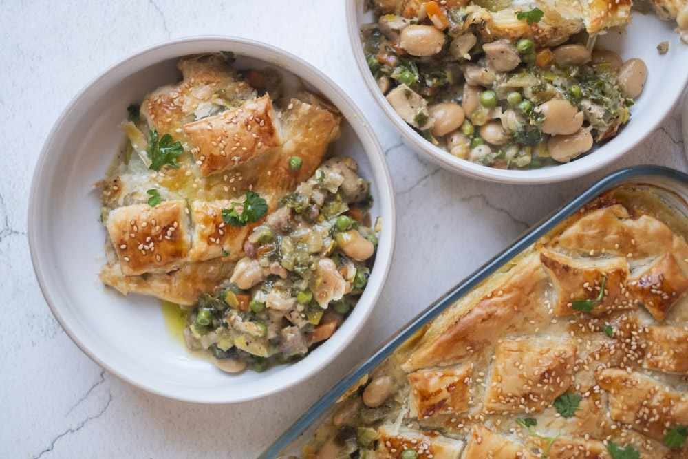 Puff Pastry Chicken Pot Pie