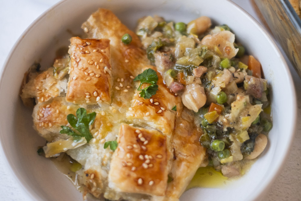 Puff Pastry Chicken Pot Pie