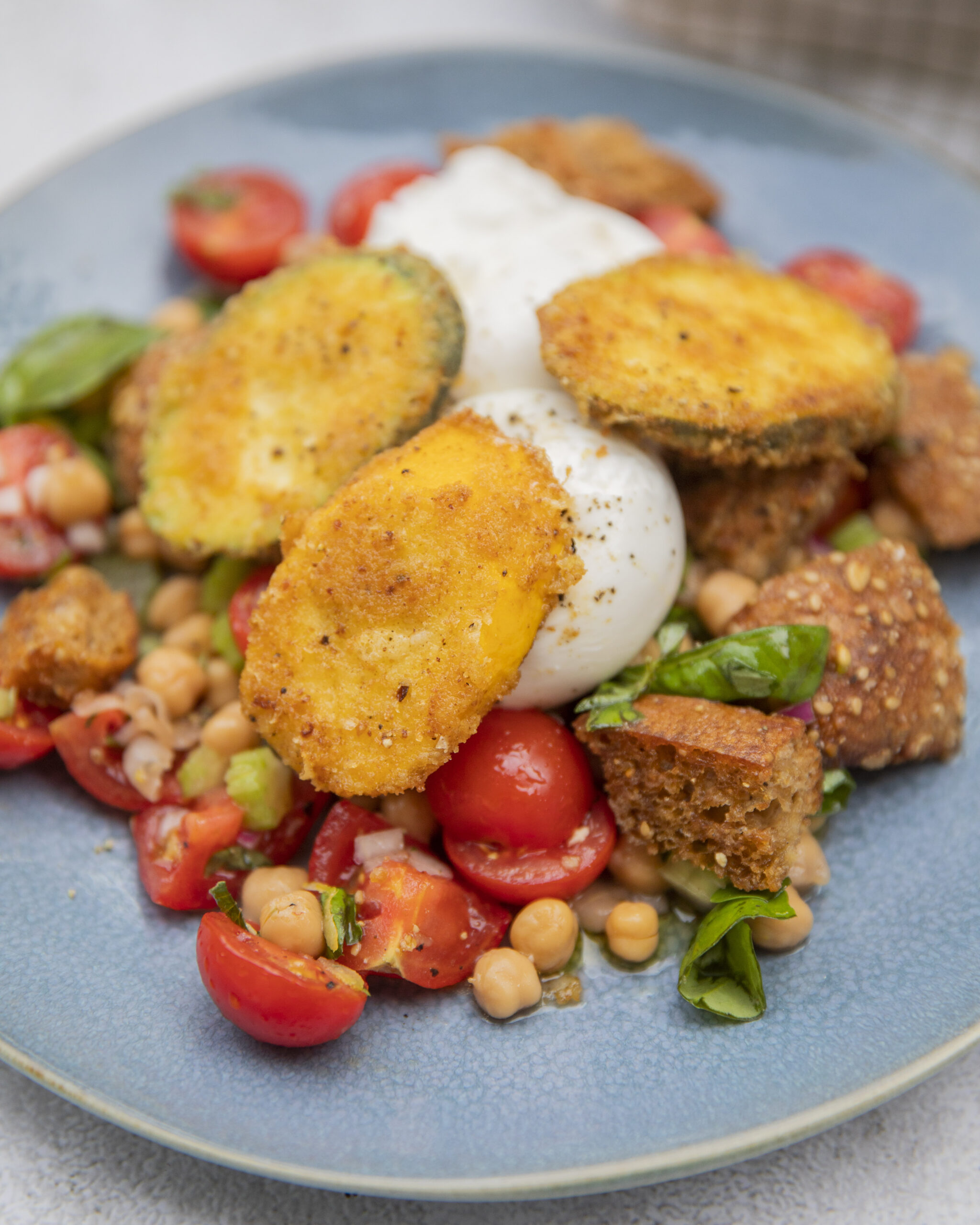 Tuscan Bread Salad (Panzanella)